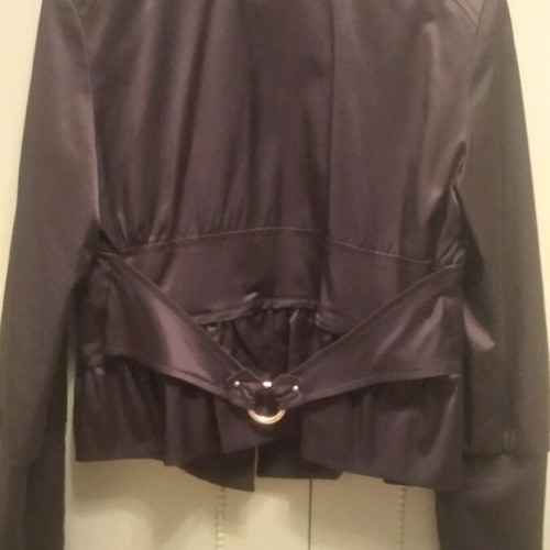 Toi & Moi women's jacket satin black size M like new