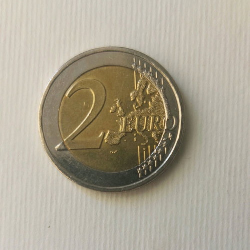 Collectible 2 euro commemorative coin Greece 2016 used