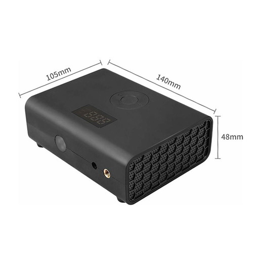 Electric portable pump 12V 35L/min 100W with LED light and digital display