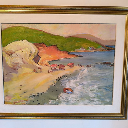 Seascape Oil Painting on Canvas like new, 60x75 cm, 1989