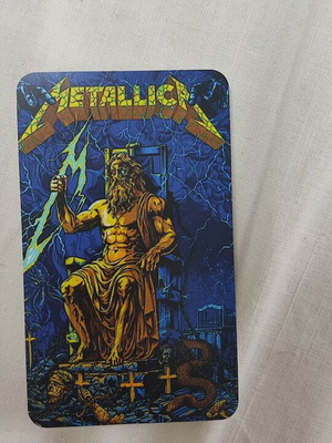 Metallica cards set of 4 new