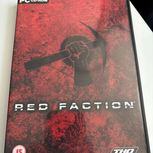 Red Faction PC CD-ROM used, action game