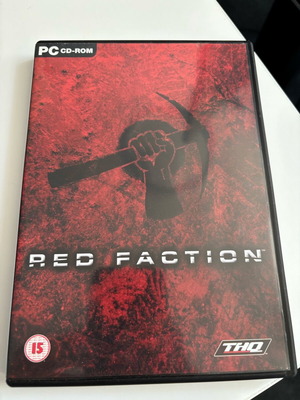 Red Faction PC CD-ROM used, action game