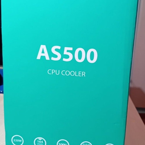 DeepCool AS500 CPU Cooler new, quiet and reliable cooling