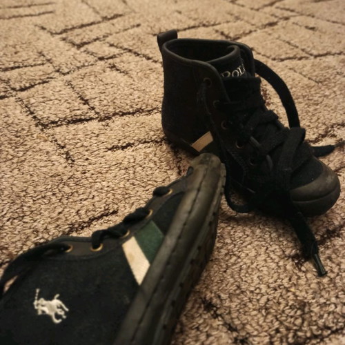 Polo Ralph Lauren kids boot No 25 like new, blue