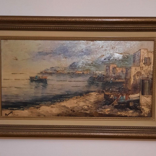 Painting like new by unknown artist from Italy