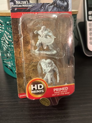 D&D Male Druid human Nolzur HD Minis figures new