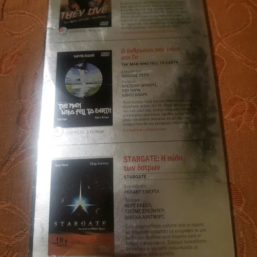 Science Fiction DVD Collection used with 3 alien movies