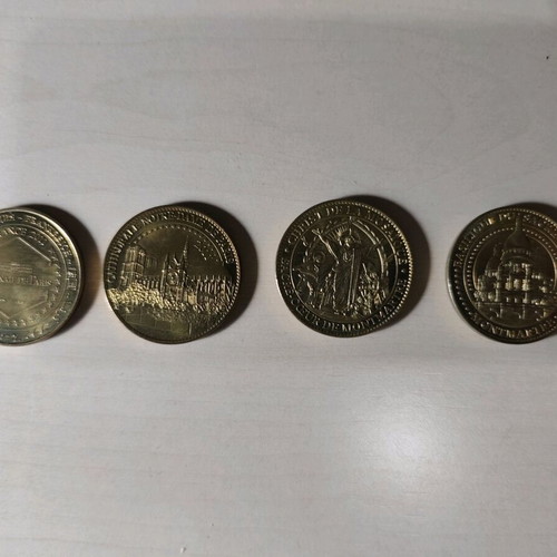 Various coins used, foreign currency