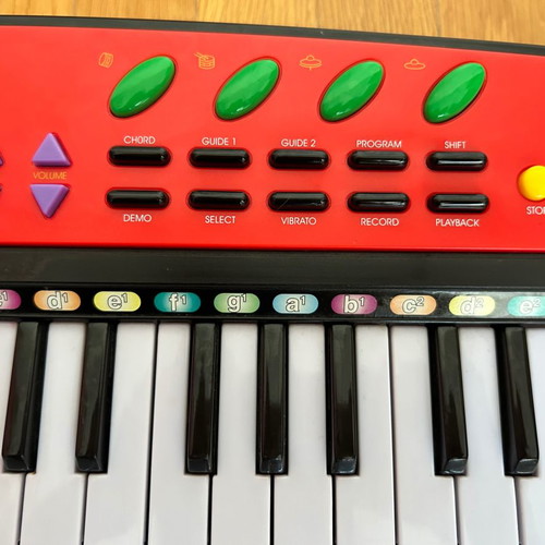 Children's piano with microphone new