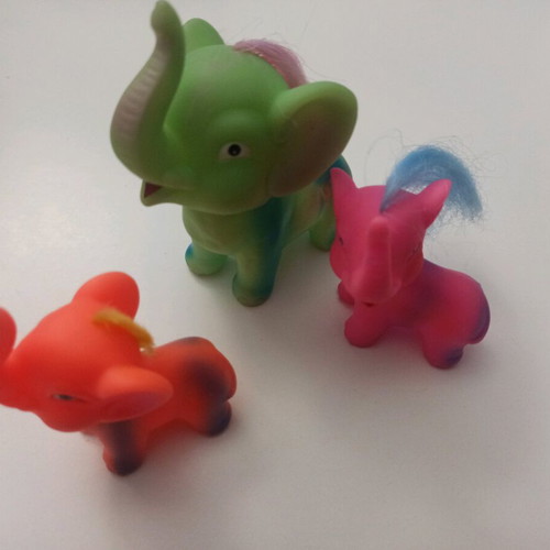My Little Pony first generation used with elephants and rainbow