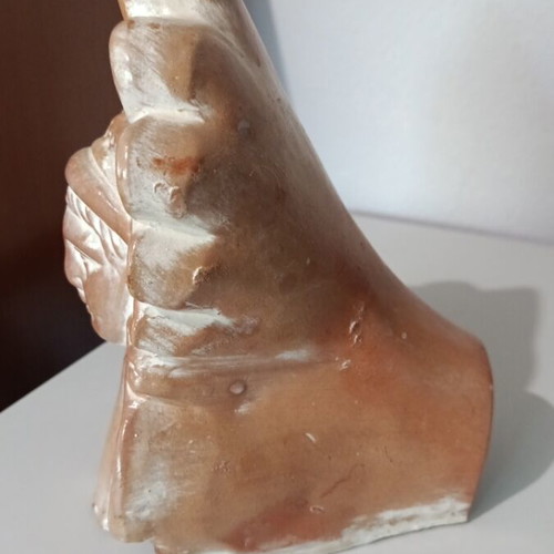 Akrokeramo traditional decorative element made of clay, like new