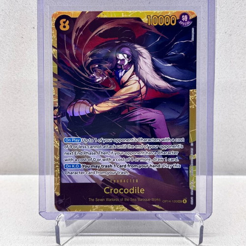 Crocodile OP14-120 V.1 The Azure Sea's Seven card game new