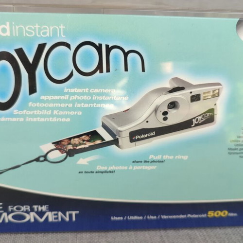 Polaroid JoyCam vintage instant camera, new in box