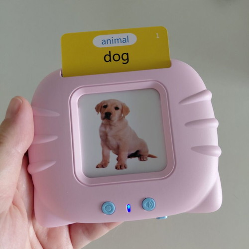 Electronic English Learning Toy with 60 Cards for Preschoolers