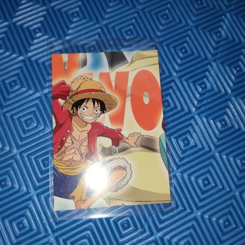 One Piece collectible card set of 6 like new