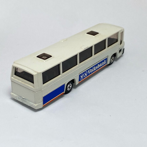 Volvo Volksbank efsi Holland metal bus used, scale 1/87