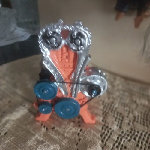 Mini Car Engine Decorative Model like new