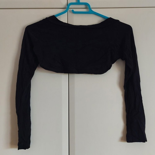 Bolero jacket black, like new, size small