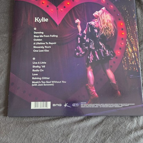 Kylie Minogue Golden LP, black vinyl