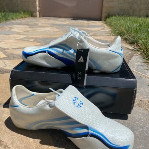 Adidas F50.6 Tunit Upper football boots new, deadstock, white and blue