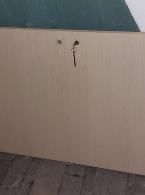 Interior door used, dimensions 2.20 × 80