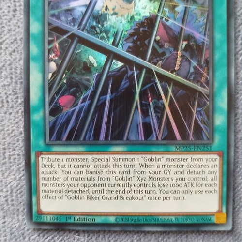 Yugioh Goblin Biker Grand Breakout card -  0,30 - Vendora.cy