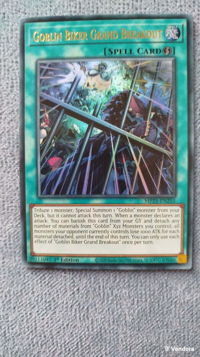 goblin biker yugioh deck Amazon.com: YU-GI-OH! Goblin Biker Big Gabonga - PHNI-EN047 - Secret Rare main image 0