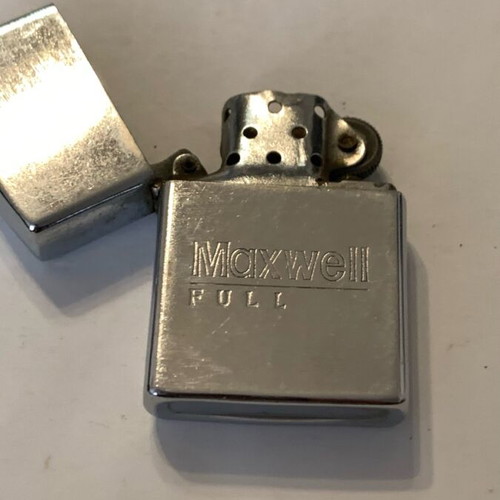 Maxwell lighter used