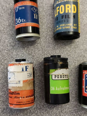 Φιλμ ασπρόμαυρα μεταχειρισμένα, πακέτο 5, δεκαετία 1950–1960