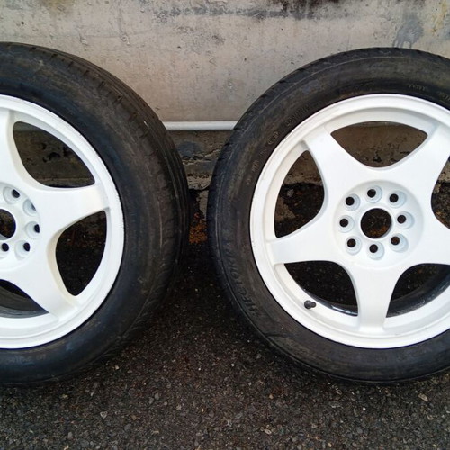 O.Z Superlegera 16 Wheels Used, 4x108 4x100 Offset 42 White