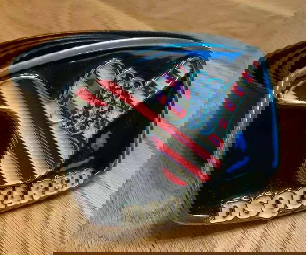 Αυθεντική Δερμάτινη Μαύρη Ζώνη Dsquared2.
