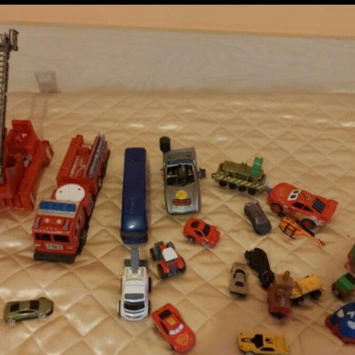 Toy cars used, set of 23, mostly metal