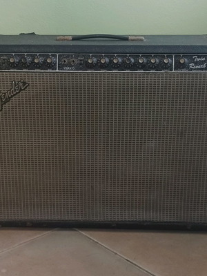 Fender vintage amplifier used, made in USA