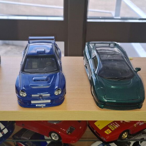 Car model collection 1:24 scale, 54 pieces, metal