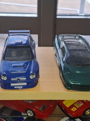 Car model collection 1:24 scale, 54 pieces, metal