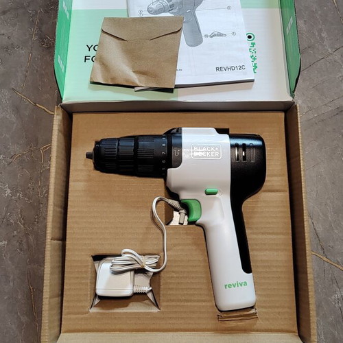 Black Decker Reviva Cordless Hammer Drill new