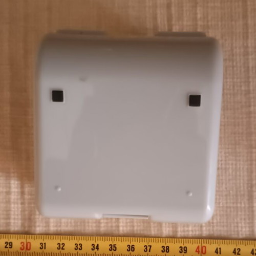 Plastic Case for Wrist Blood Pressure Monitor New, Light Gray