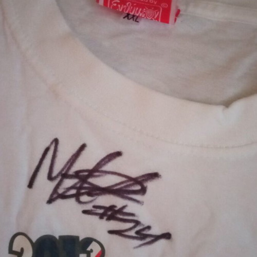 T-shirt Matt Lojeski signed XXL new