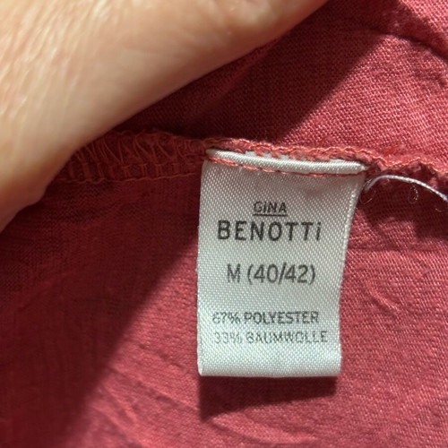 Oversized crinkled blouse used, size M