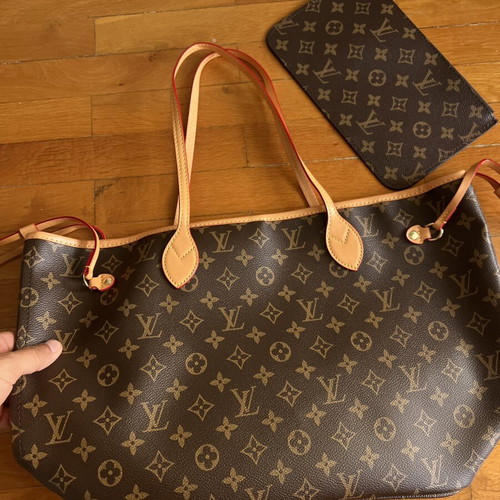 Louis Vuitton shoulder bag like new, brown
