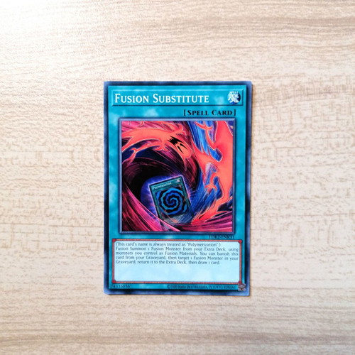 Yu-Gi-Oh! Fusion Substitute Spell Card near mint, common, 2016