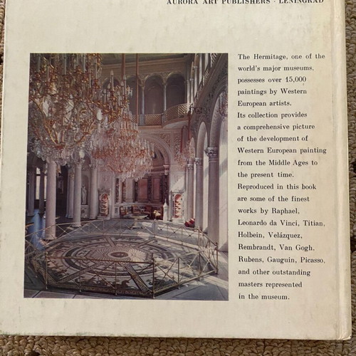 The Hermitage Western European Painting art book like new