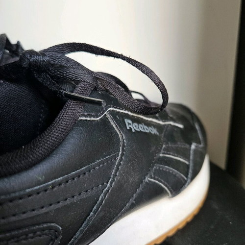 Reebok Royal Glide Ripple Double sneakers used, black/white, size 38