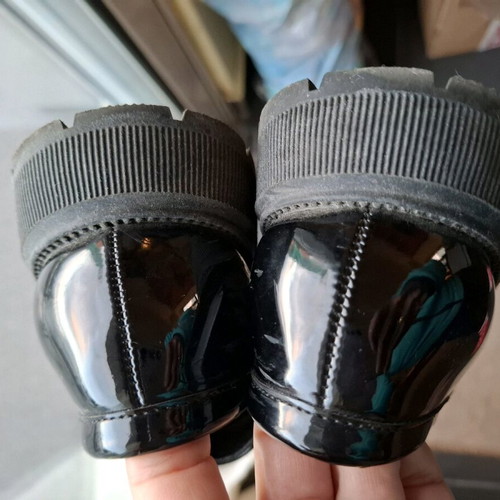 Exe moccasin shoes size 36 like new, black patent leather