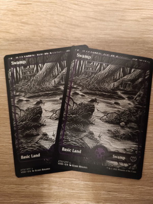 Swamp Basic Land MTG card mint condition, VOW set