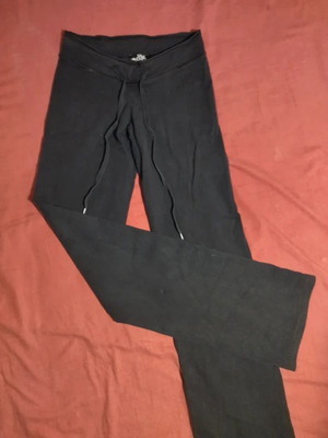 BodyTalk black bell-bottom pants used, size S