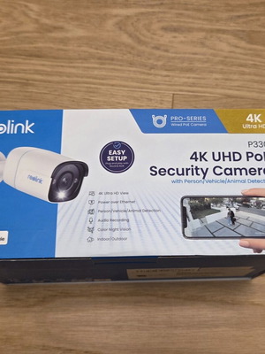 Reolink P330 4K 8MP UHD εξωτερική PoE κάμερα ασφαλείας μεταχειρισμένη
