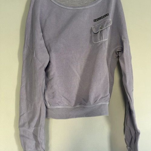 Dsquared2 Lilac Cropped Sweatshirt XS Like New