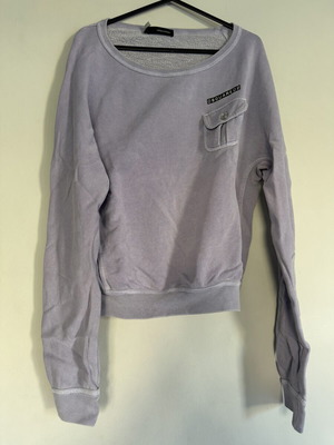 Dsquared2 Lilac Cropped Sweatshirt XS Like New